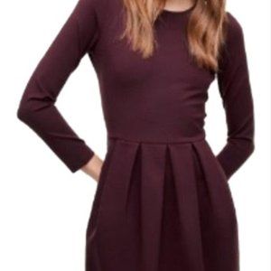 Talula (Aritzia) Tartine Dress in Purple/Wine